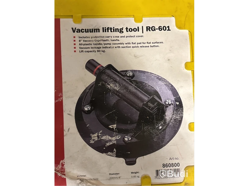 Parti med vakuumlyftverktyg 6 st objekt