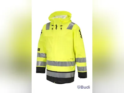 Univern Regnjacka, VARSEL STORD 87150 GUL