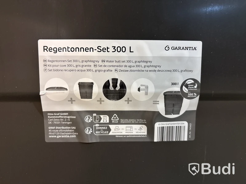 REGNTUNNA 300L GRAPHITE GREY