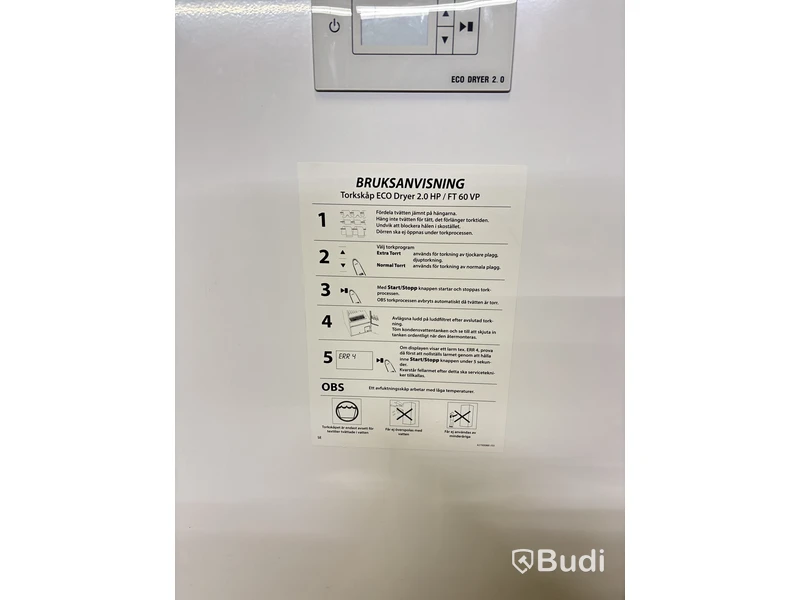 Torkskåp Nimo, Eco dryer 2.0
