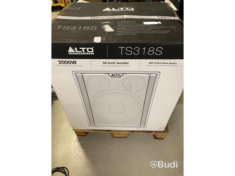 Bashögtalare Alto TS318S