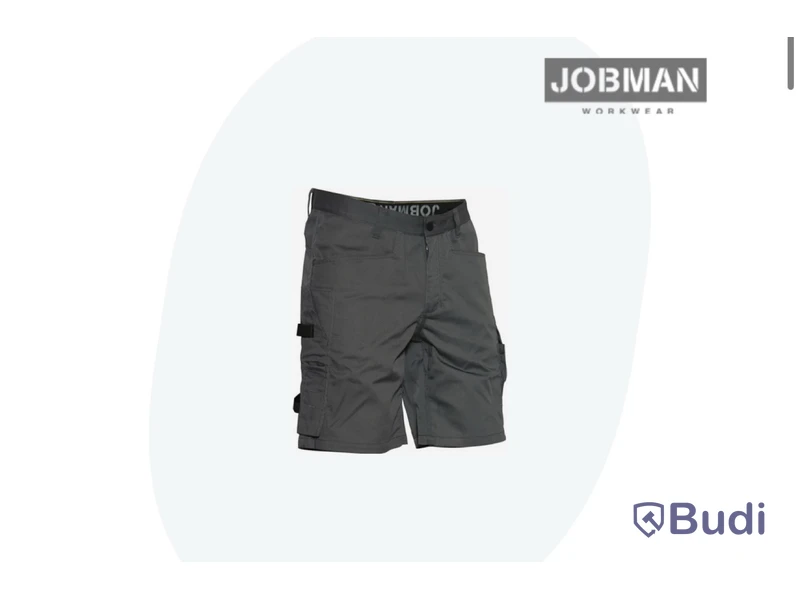 SHORTS JOBMAN 2433 M.GRÅ, STL. C52