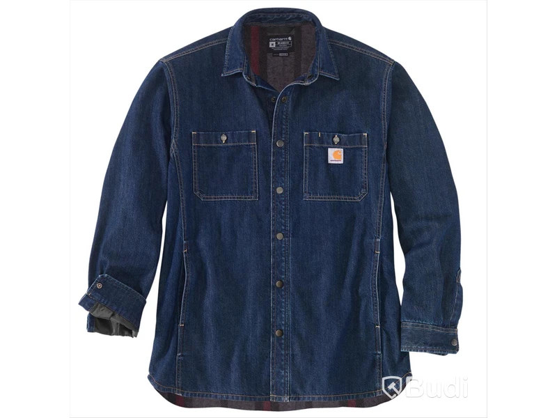 SKJORTA CARHARTT, 105605, DENIM, STL. M