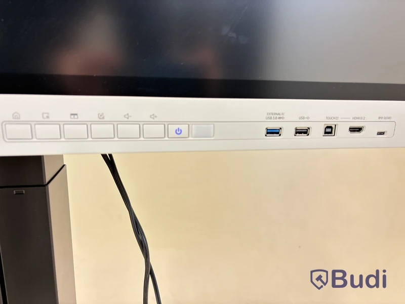 Skärm Samsung Flip, WM85B 85 tum touchskärm inkl. TV-ställ på hjul