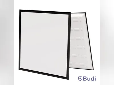 Ledpaneler, 8 st, 60x60 cm - Fri frakt