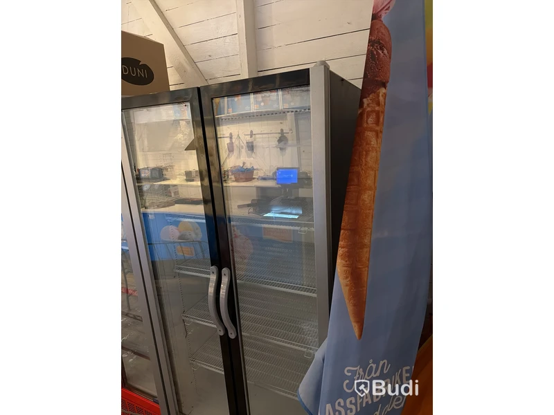 Displaykylskåp, Frigoglass SMART-900-LD, glasdörrar