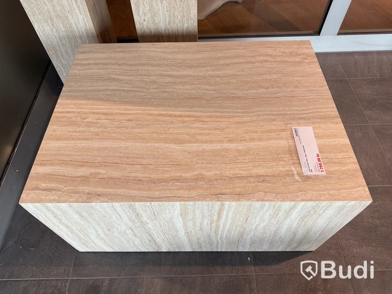 York low sofa table, marble look, Venture Home