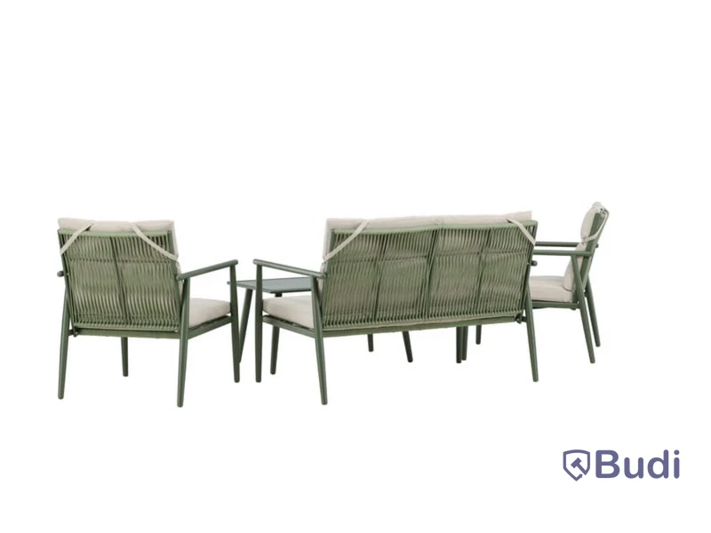 Mazzaro sofa seat, grön/beige, Venture Home