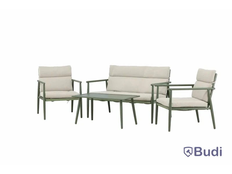 Mazzaro sofa seat, grön/beige, Venture Home