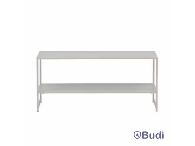 Staal end table, vit, Venture Home