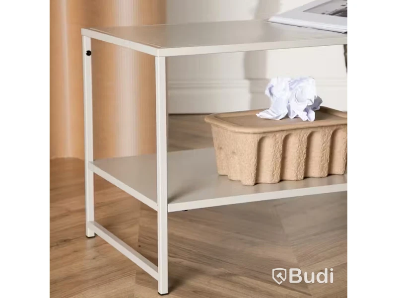 Staal end table, vit, Venture Home