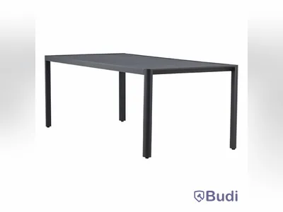 Matbord “Giardini”, svart, 5 st, Venture Home
