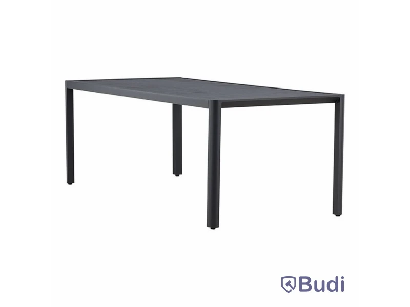 Matbord “Giardini”, svart, 5 st, Venture Home
