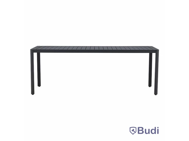 Matbord “Giardini”, svart, 5 st, Venture Home