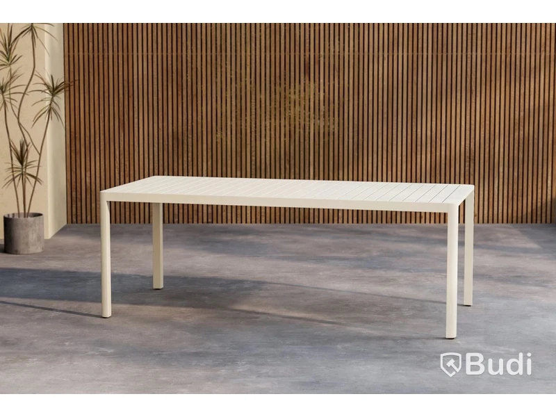 Giardini matbord, 200 × 90 cm, beige, Venture Home