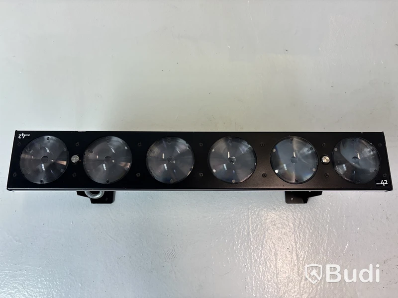 6 st. Stage Beam Leader Light inkl. Case Amptown.