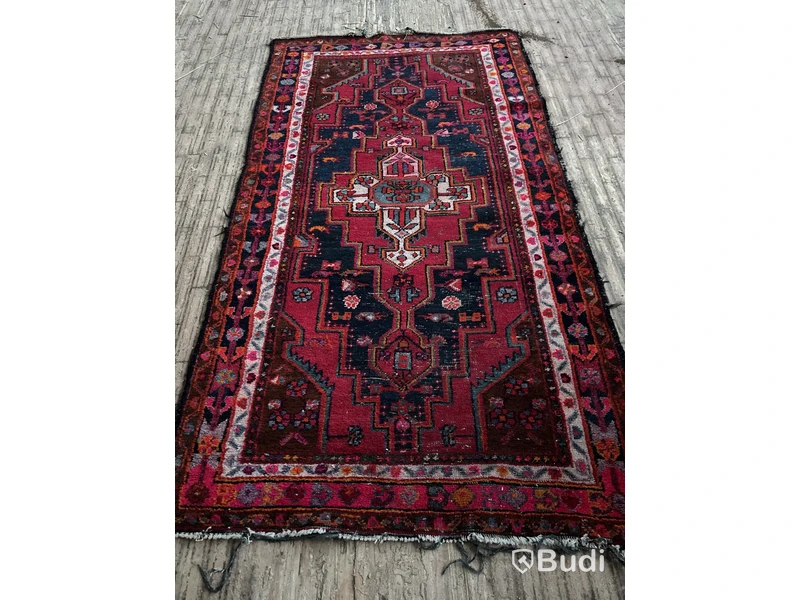 Orientalisk matta, handvävd