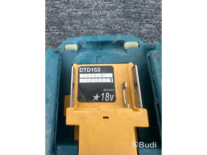 Slagskruvdragare Makita DTD153 och skruvdragare DDF484