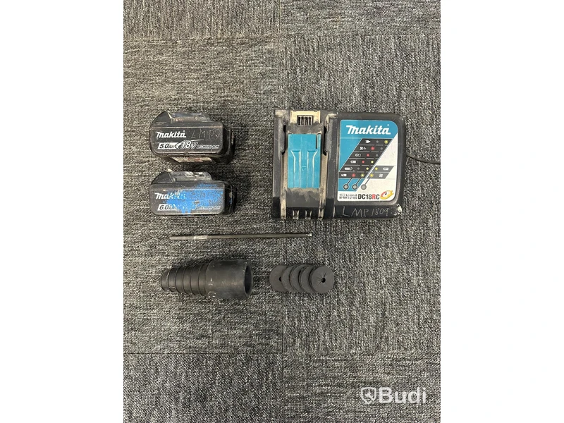 Kombihammare Makita DHR243, HEPA-dammutsugsfäste DX-02, ink batteri & laddare