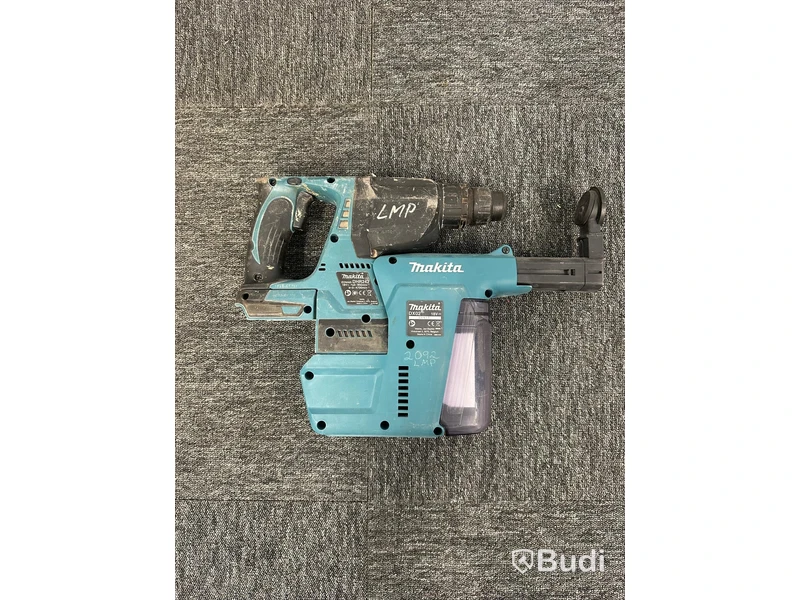 Kombihammare Makita DHR243, HEPA-dammutsugsfäste DX-02, ink batteri & laddare