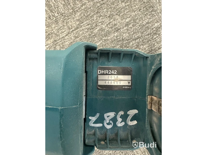 Kombihammare Makita DHR243, HEPA-dammutsugsfäste DX-02, ink batteri & laddare