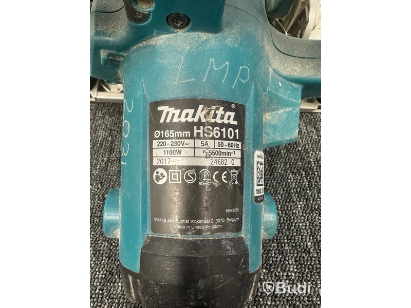 Cirkelsåg Makita HS6101, Sladd