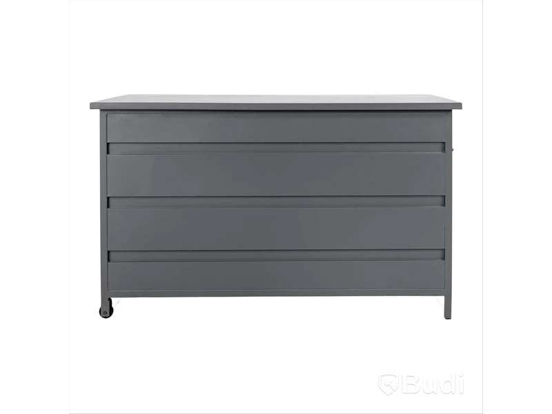 Dynbox House Nordic, Cassis, grå aluminium 240l