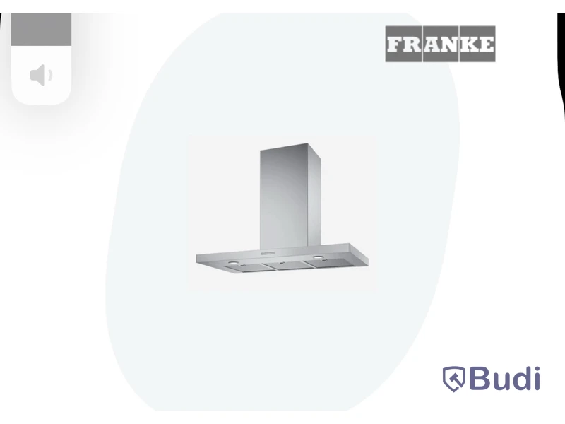 (NEW) FRANKE COOKER HOOD T45 782-10/12, 90 CM, STAINLESS STEEL