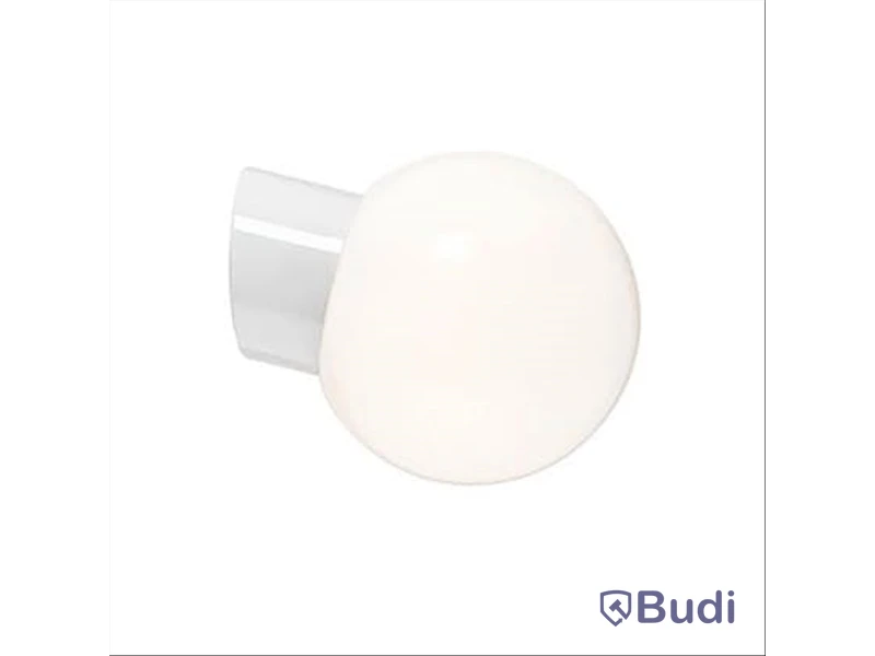 VÄGGLAMPA IFÖ ELECTRIC CLASSIC GLOB BLANK SNED IP54 VIT, 180 MM