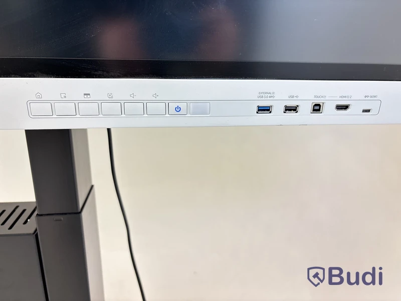 Skärm Samsung Flip, WM85B 85 tum touchskärm inkl. TV-ställ på hjul