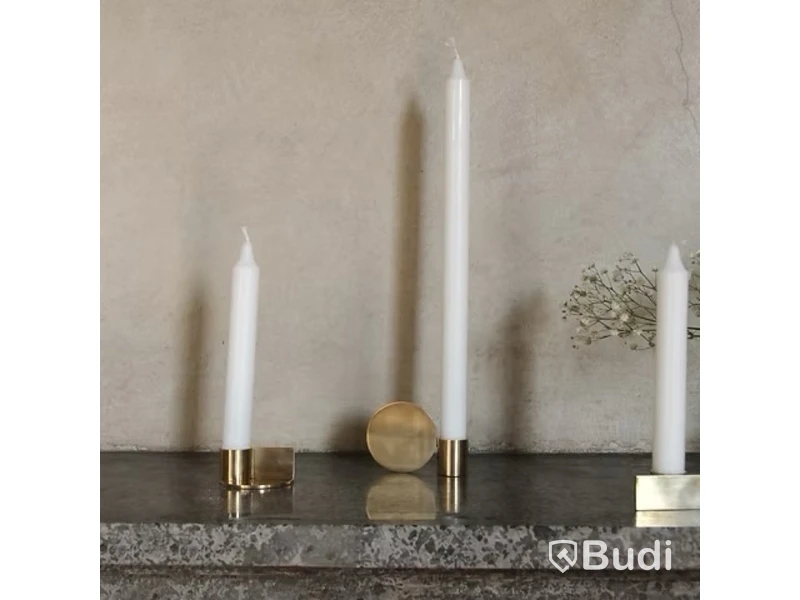 Fundament Ljusstake Frama, Untreated Brass