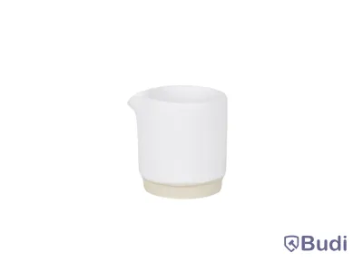 2 st. Kannor, ej otto stoneware, vit, small