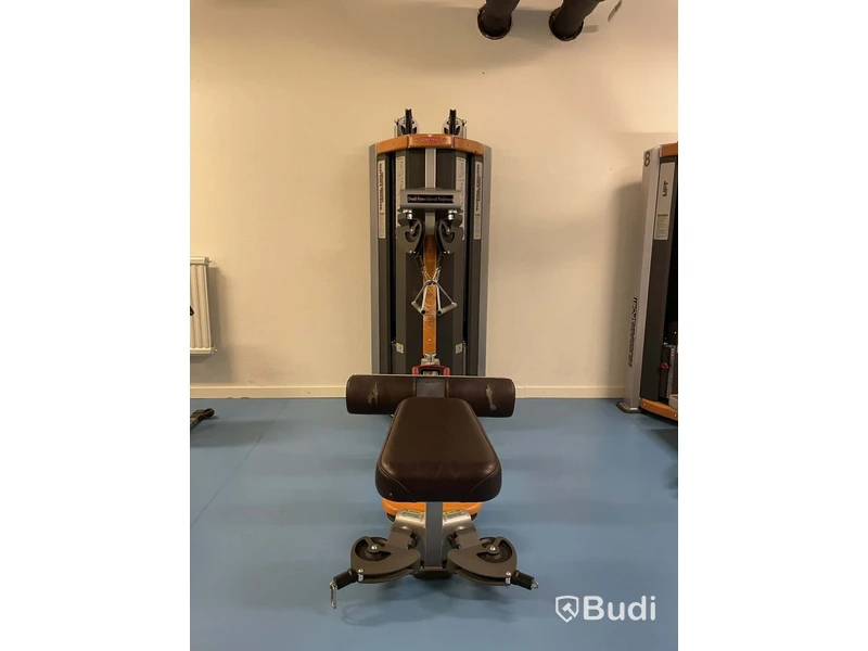 6 st träningsmaskiner - Star Trac HumanSport – komplett 6-delars kabelstyrkeset
