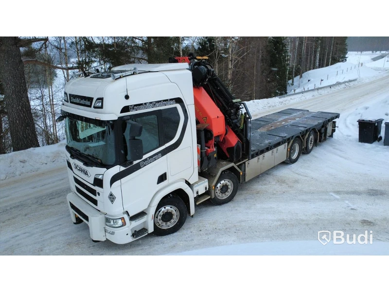 Bodbil Scania R500 8x2 12.7 -2018 | Palfinger PK 92002‑SH F, Jib PJ 170 E