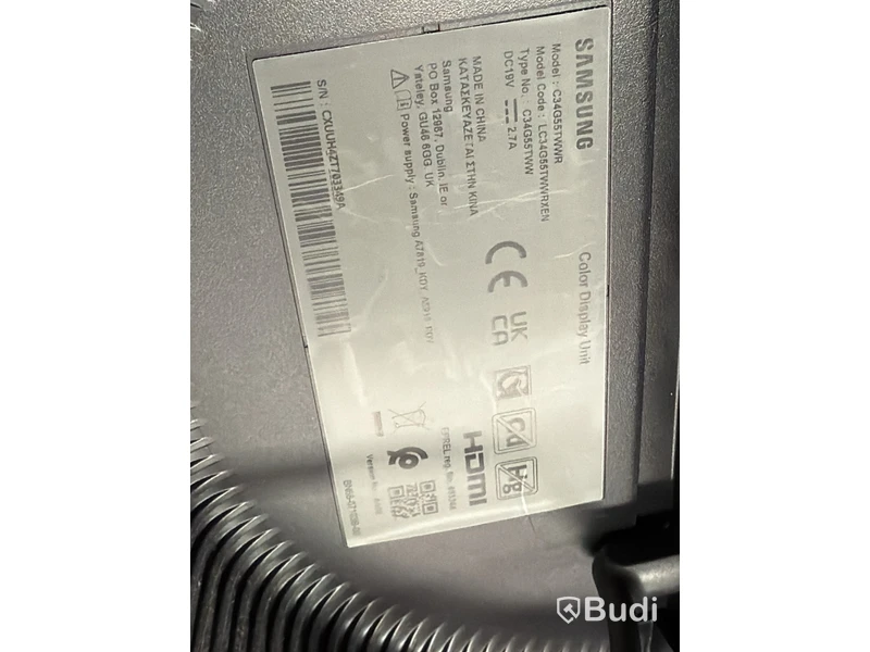 Samsung 34-tums datorskärm curved