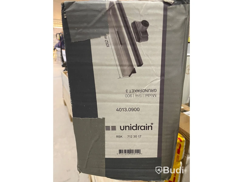 GOLVRÄNNA UNIDRAIN GRUNDPAKET LINE 900
