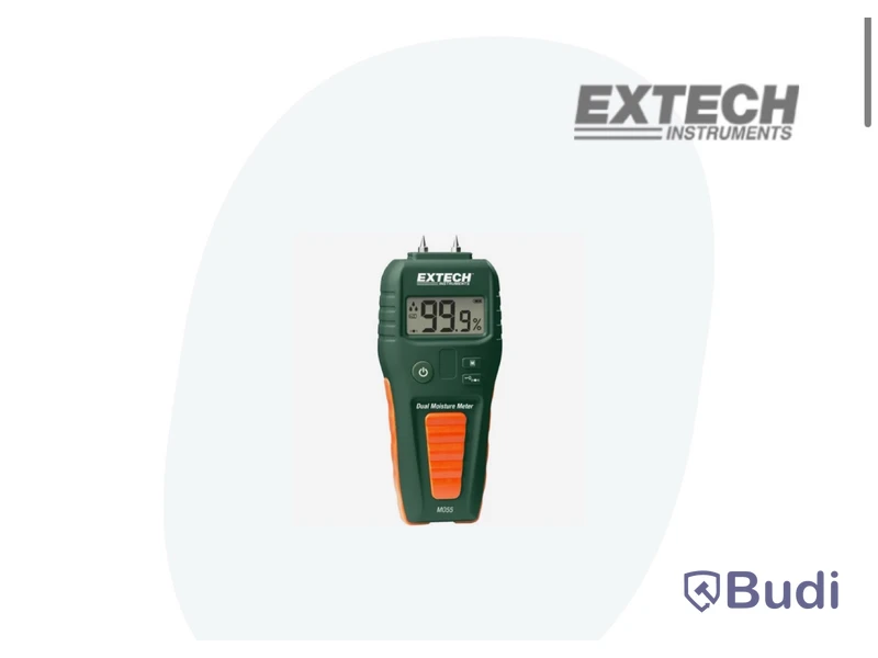 FUKTMÄTARE EXTECH MO55 MED BATTERI OCH STIFT