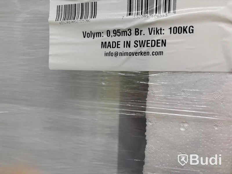 TORKSKÅP NIMO ECO DRYER 2,0 VIT HÖGER