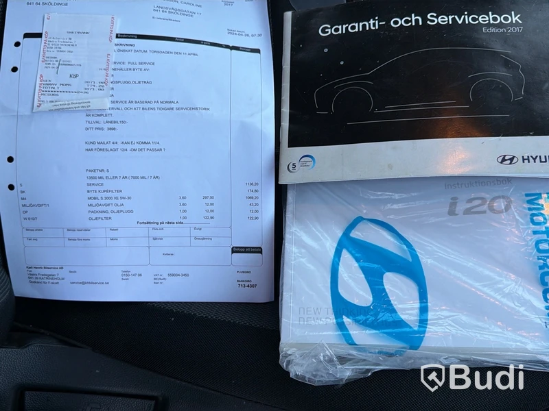 Hyundai  i20 1.2 (75hk) -2017