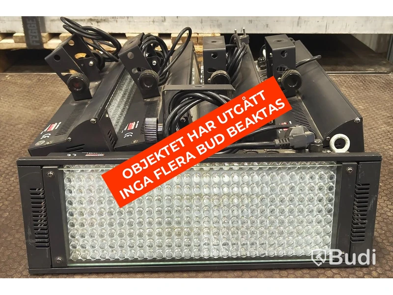 6 st, Eurolite, LED flood-252 RGB, 35w.