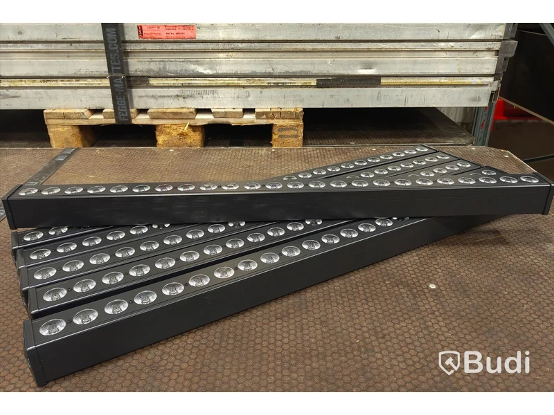 6 st, QTX C-Bar, 24 x 3w RGB 3-in-1, 80w.