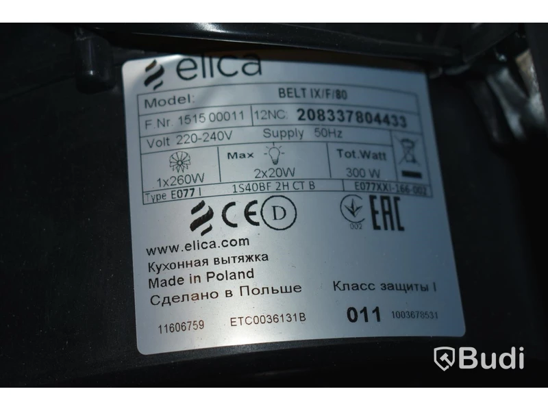 Köksfläkt Elica Belt IXF80