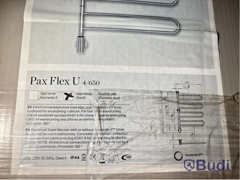 HANDDUKSTORK PAX, FLEX U 4/650,