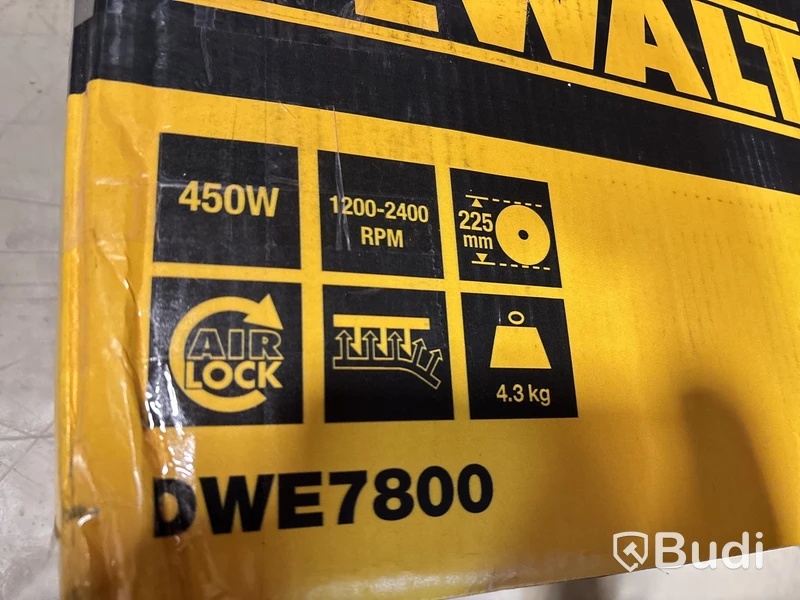 VÄGGSLIP DEWALT, DWE7800-QS
