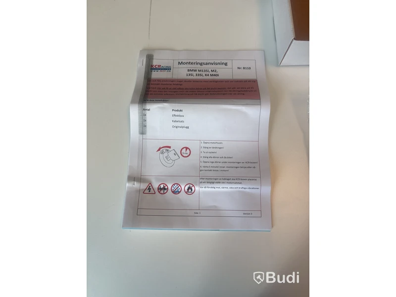KCR box NY steg 2 BMW 435i
