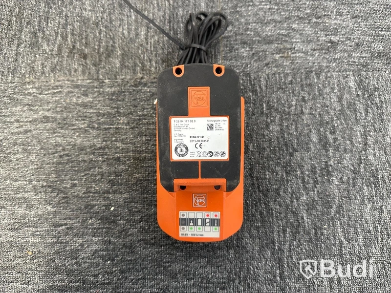 Laddare och 18V batteri Fein