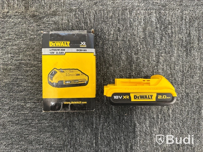 Oanvänt 18V XR batteri Dewalt