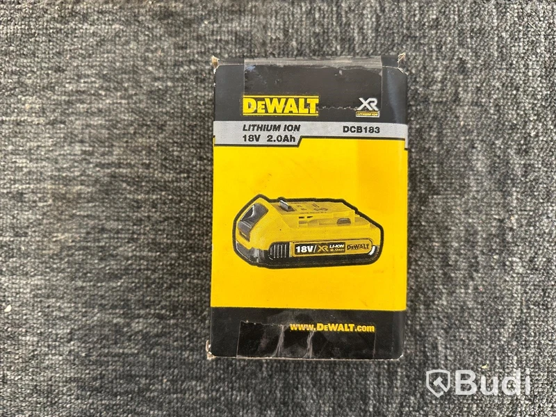 Oanvänt 18V XR batteri Dewalt