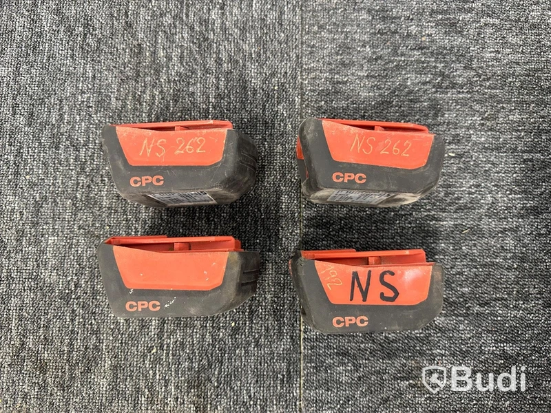 Batteriladdare Hilti C 4/36-ACS och 8st litiumjon batterier