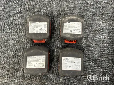 Batteriladdare Hilti C 4/36-ACS och 8st litiumjon batterier